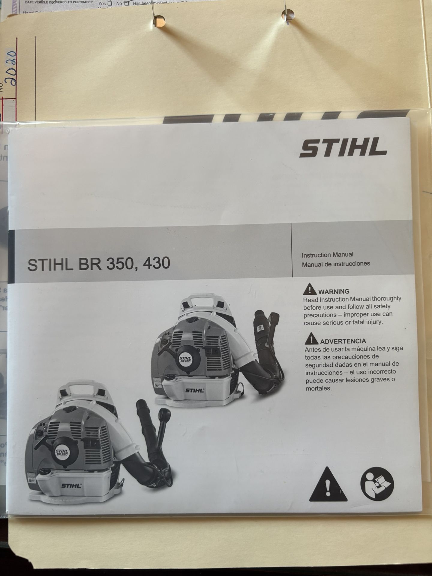 Stihl BR 350 Leaf Blower
