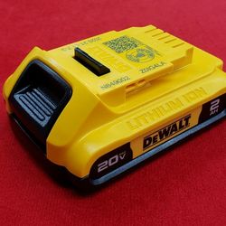 Dewalt DCB203 20V Max Lithium-Ion 2.0Ah Battery Pack - Battery Only - No Charger - No Tool - Working