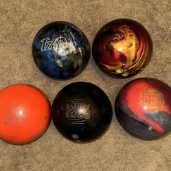 Bowling Balls, Bags and Shoes