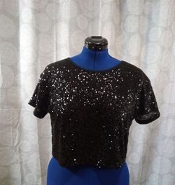 Victoria Secret Sport- sequin crop top (M)