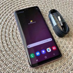 Samsung Galaxy S9, Factory Unlocked,  Excellent Condition.  Like New 
