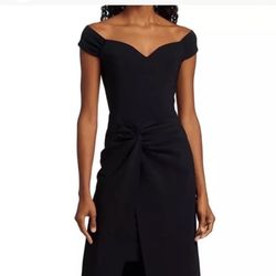 Chiara Boni La Petite Robe Secundina Sweetheart Knotted Gown - Size 10 - NWT