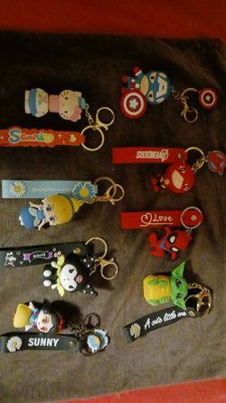 New Character Keychains $6 each