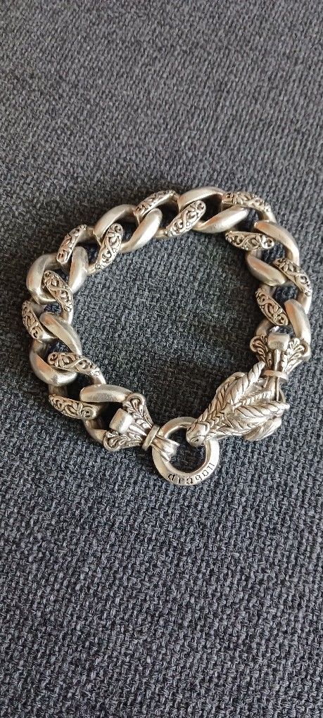 925 Silver Dragon bracelet 
