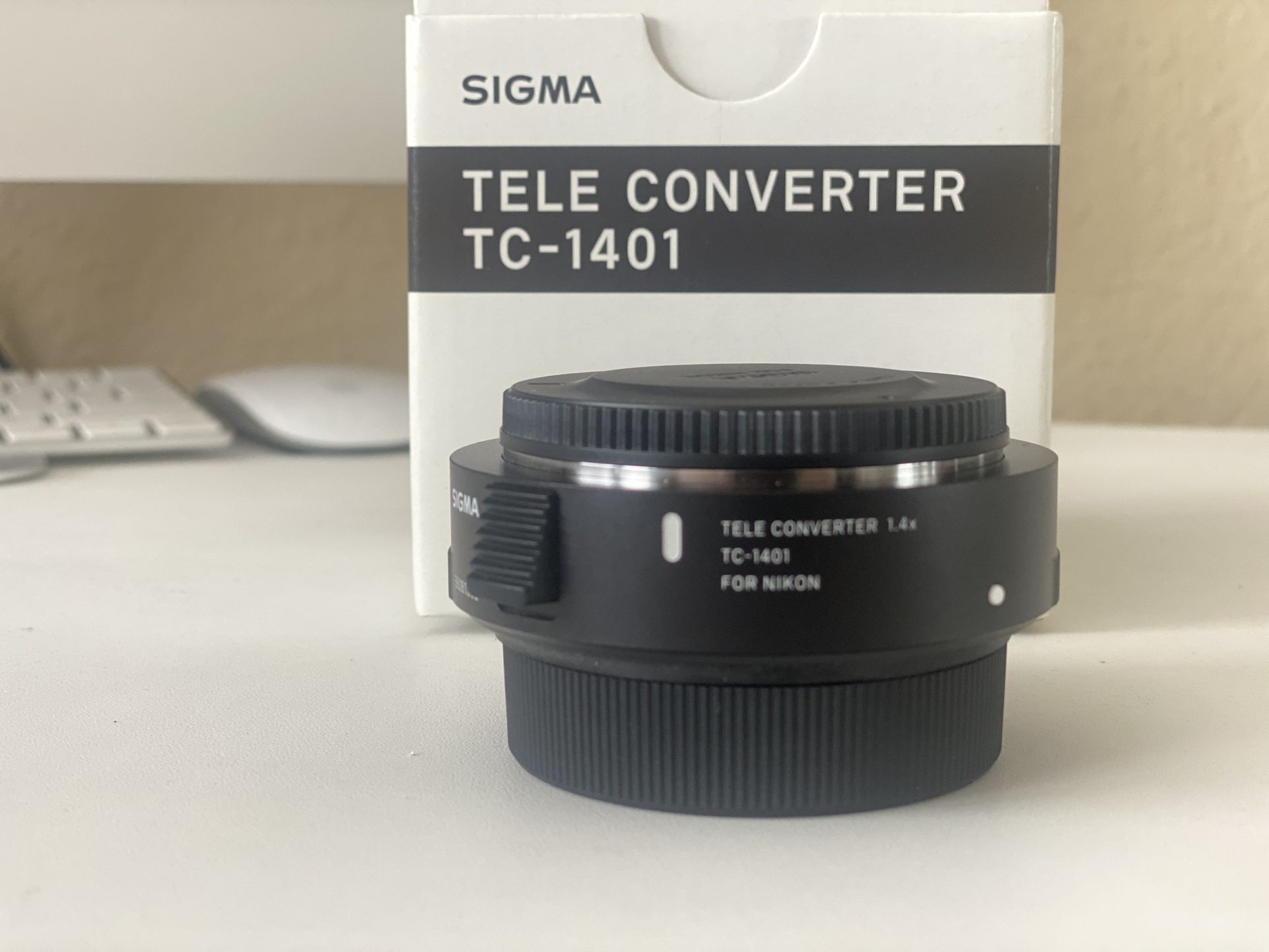 Sigma TC‑1401 1.4× Teleconverter – Nikon F – $190 FIRM