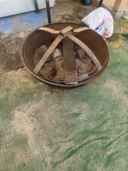 Fire pit for outside