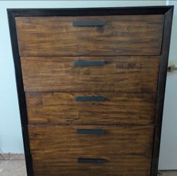 Wood dresser