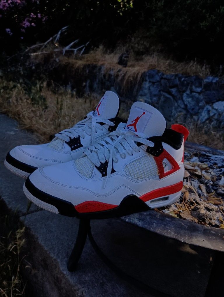 Jordan 4 "Red Cement"