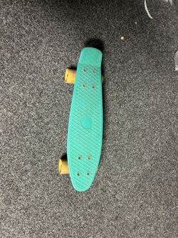 Teal Skateboard