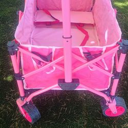 Expandable collapsible folding wagon