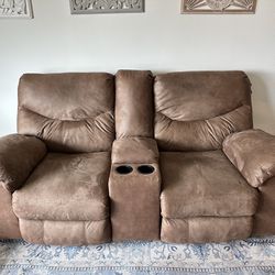 2 Seater power Recliner By Ashley For Sale 