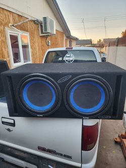 2 12inch Subwoofers