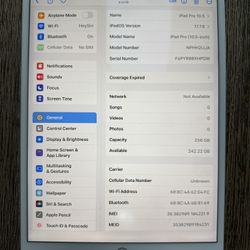 iPad Pro 10.5 - 256GB WiFi And Cellular 