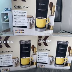 Keurig K-Mini rPlus Coffee Maker – Brand New in Box/ Keurig K-Mini Plus nueva en caja – cafetera