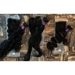 Bundles, wigs, sew ins, installs, and more...