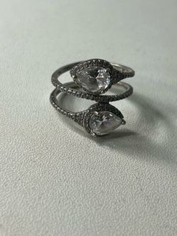 Anillo de  serpiente. De  plata 925