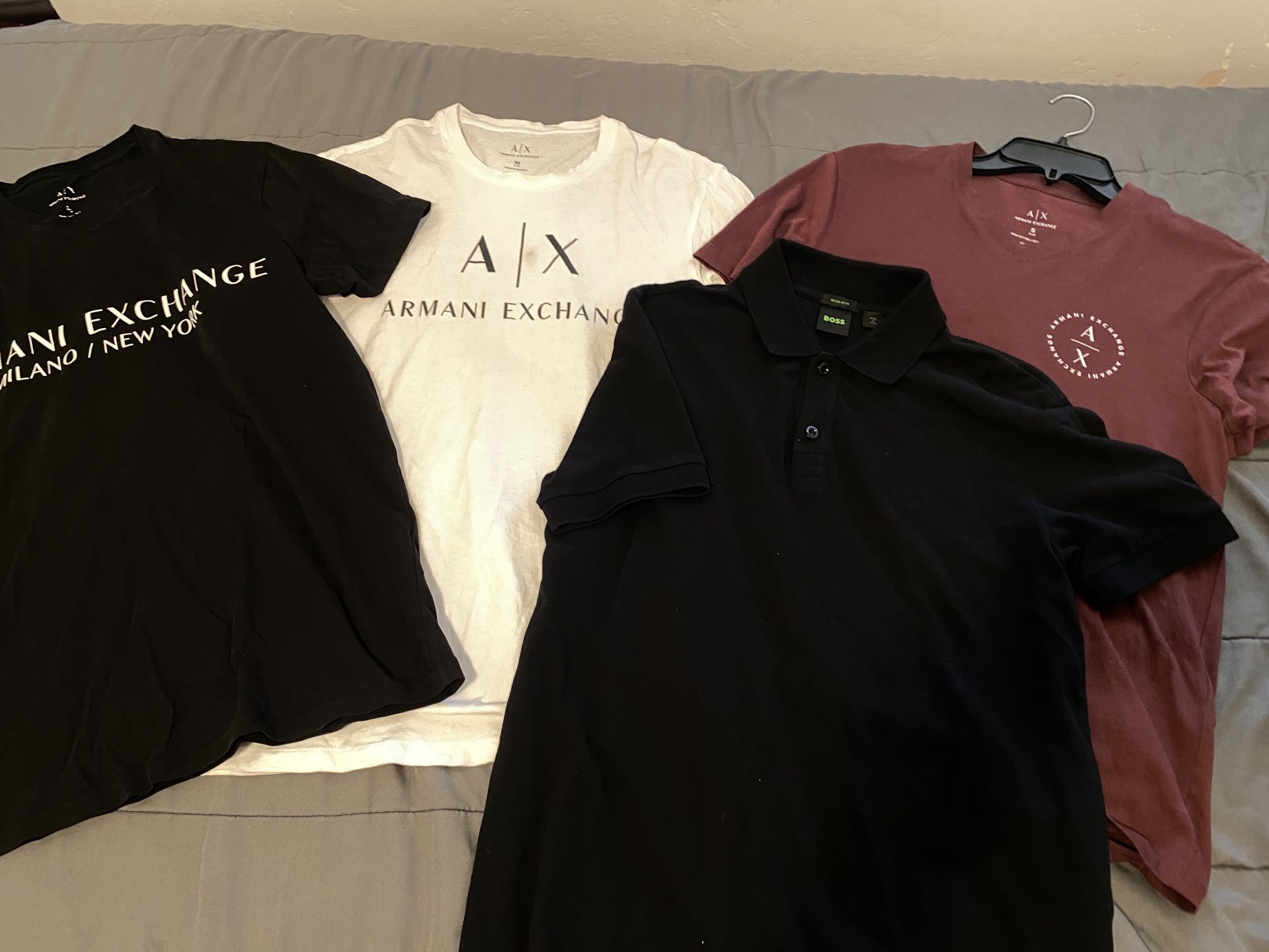 Armani Exchange and Hugo Boss