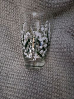 Lily of the valley set of 12 10oz. Glassware