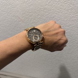 Michael Kors MK6226 Sawyer Grey Dial Rose Gold Plated Stainless Women's Watch