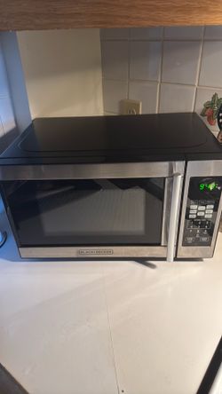 Black and decker microwave