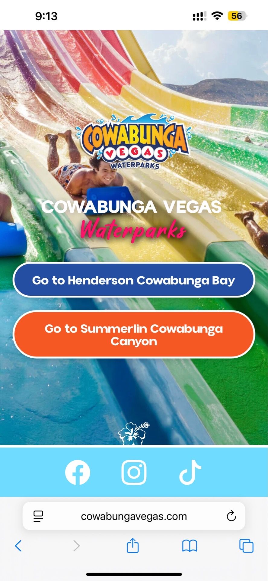 Waterpark tickets