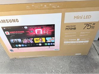 Brand new 75 inch Samsung 4K Smart TV mini LED