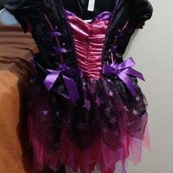 Witch Costume size 2-3