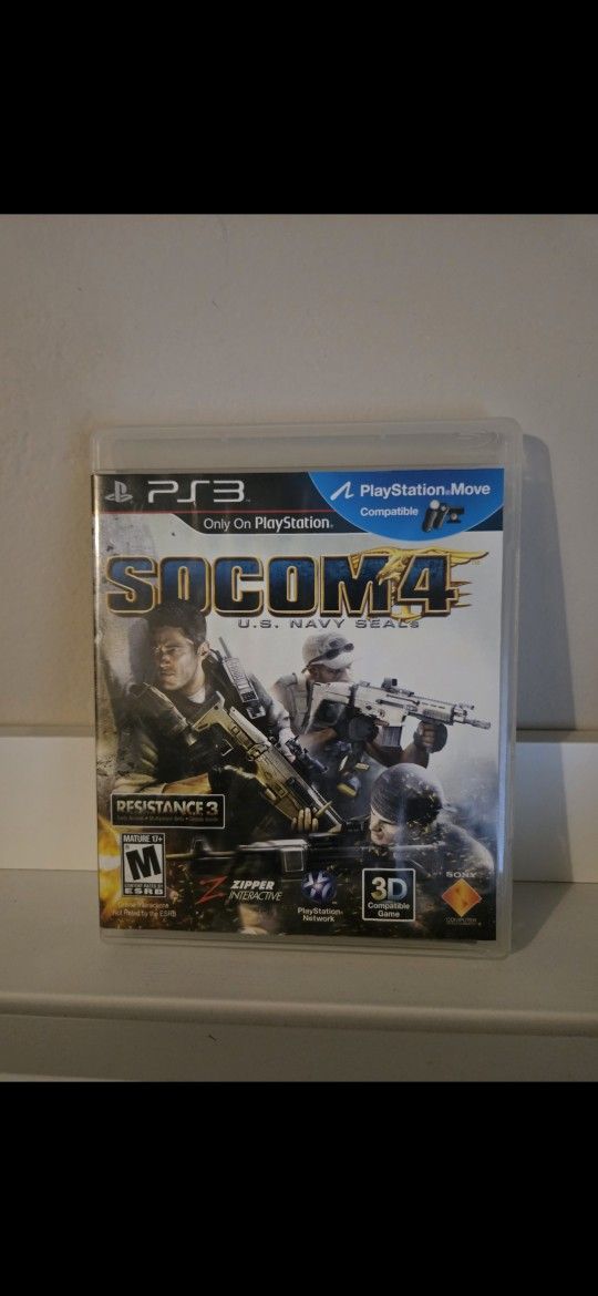 PS3 Game- SOCOM 4