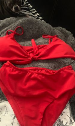Red Bathing suit