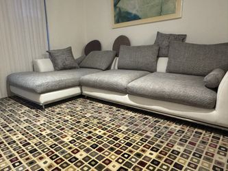 Living Room Sofa Grey 120in*24in