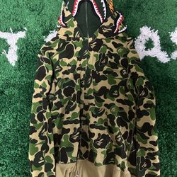 Bape Camo Double Shark Size XL-$300