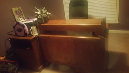 Executive desk real wood