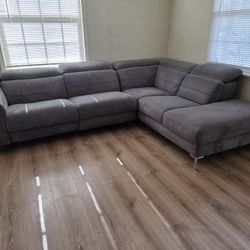 2-Pc Power Recliner Sectional Sofa