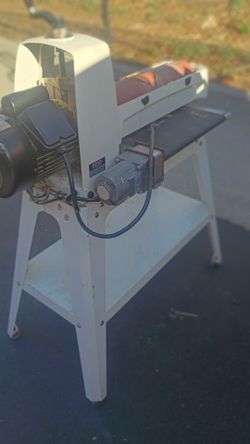18-Inch Drum Sander with Open Stand
