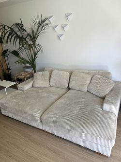 90’’ Square Arm Super Comfy sofa