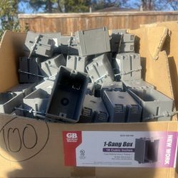 1 Gang Box - New Work 