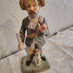 Hand Painted Ceramic Figurine From The Seventies Perfect Condition 
