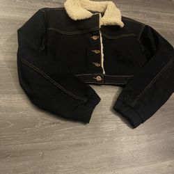Denim Crop Jacket