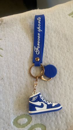 Sneaker Keychain with Basketball Charm 1=$5