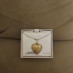 14 Kt Gold Filled Heart Pendant