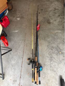 Fishing Poles, Reels, Lures etc