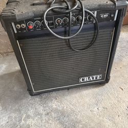 Vintage Crate  Guitar Amplifier  Model G-60 By Slim 