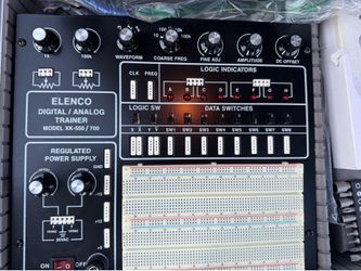 Vintage Elenco Model XK-700 Digital Analog Trainer