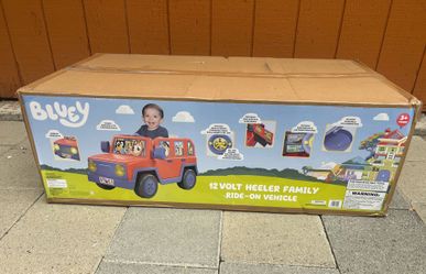 24V bluey ride on cart