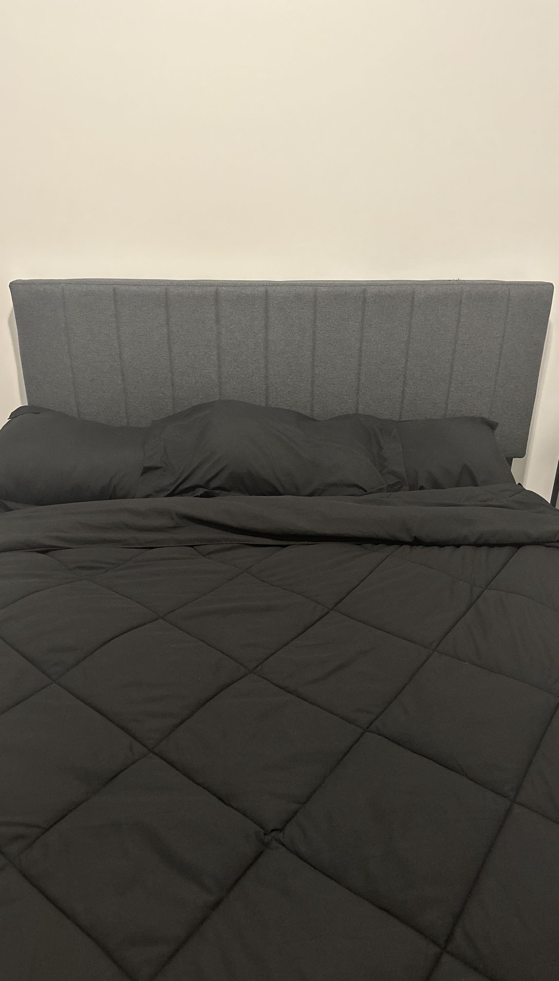 New Grey Queen Bed Frame