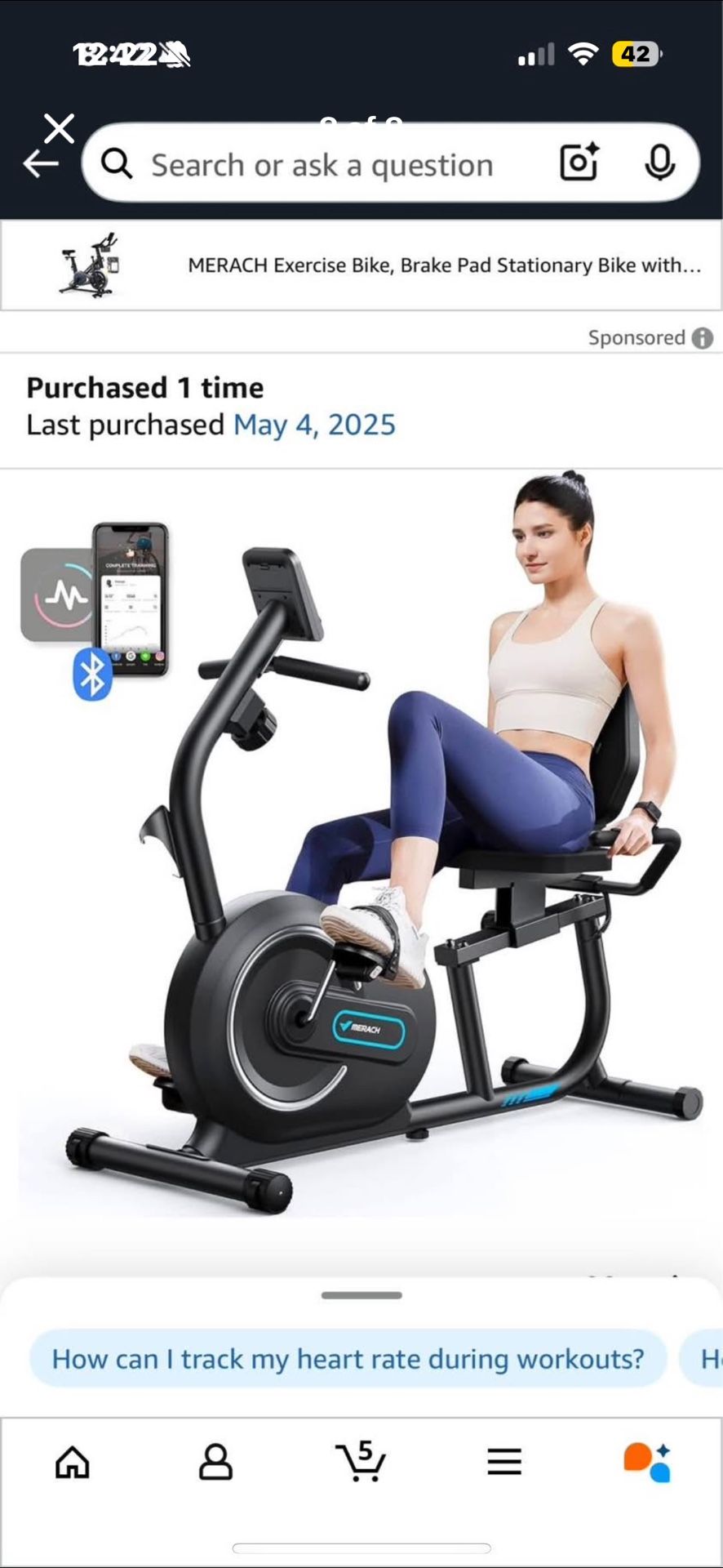 Exercise bike