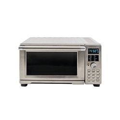 NuWave Bravo XL Silver 1728 cu. in. Programmable Digital Air Fryer w/Baking Pan 