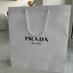 Paper Bag PRADA 16x19x6 Inches