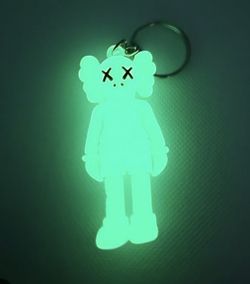 KAWS GLOW IN THE DARK KEYCHAIN