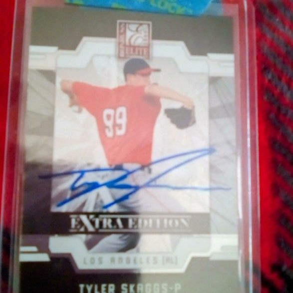 Tyler Skags Signed Authentic Auto